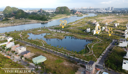 Bán đất Nam Hòa Xuân, View Hồ Đồng Nò 180m2 Xây biệt thự phố nghỉ dưỡng. Giá đầu tư tốt.