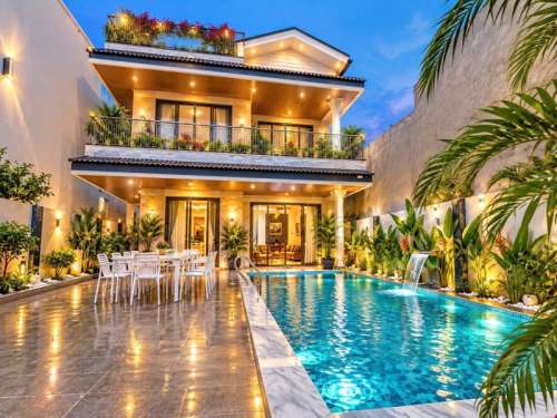 Bán Villa Luxury Sát Cầu Rồng 365m² – Hồ Bơi Riêng, Dòng Tiền Khai Thác Khủng