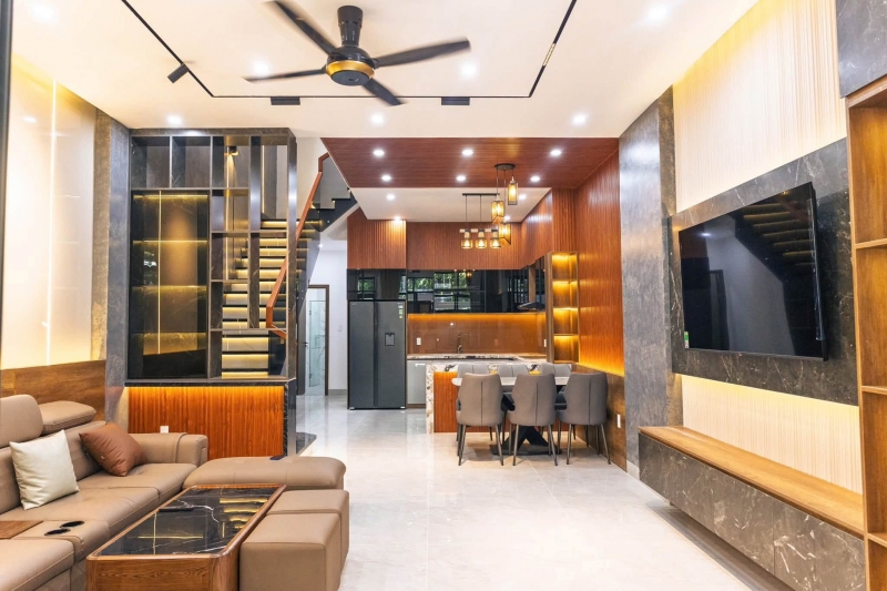 Bán Nhà 3 Tầng Trần Kim Xuyến Hòa Xuân – Full Nội Thất, 4PN, Giá Tốt